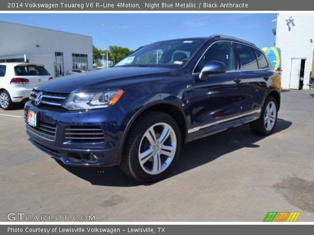 2014 Volkswagen Touareg V6 R-Line 4Motion in Night Blue Metallic