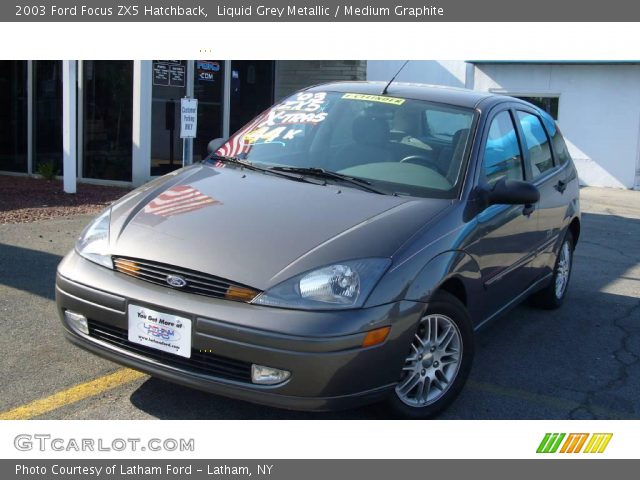 2003 Ford Focus ZX5 Hatchback in Liquid Grey Metallic