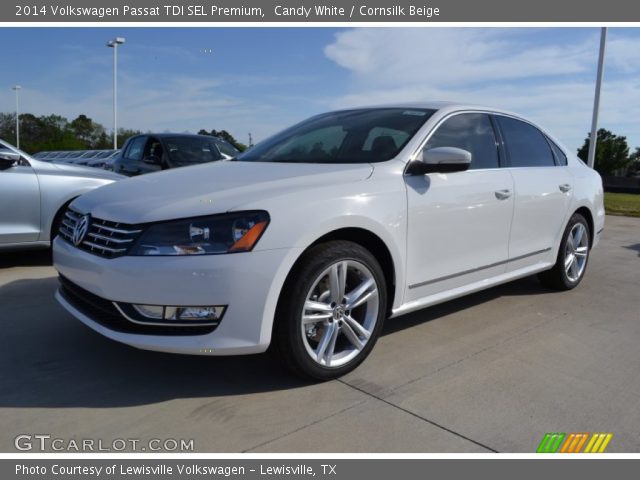 2014 Volkswagen Passat TDI SEL Premium in Candy White