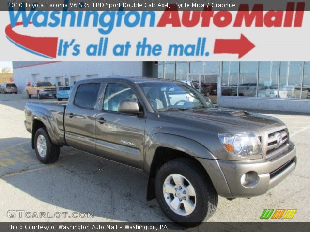 2010 Toyota Tacoma V6 SR5 TRD Sport Double Cab 4x4 in Pyrite Mica