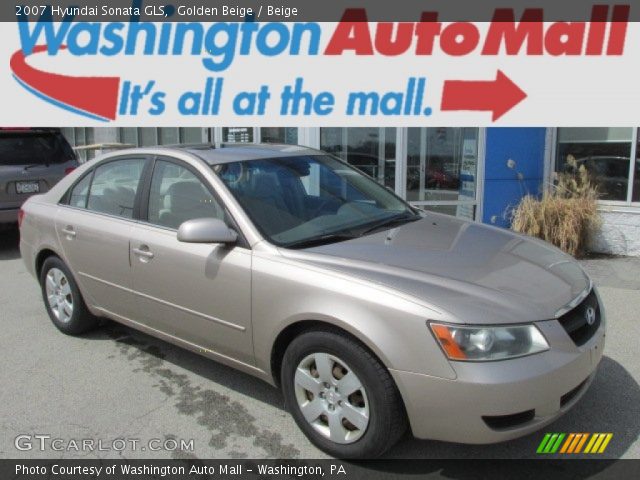 2007 Hyundai Sonata GLS in Golden Beige