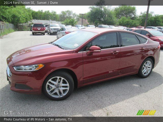 2014 Ford Fusion SE in Sunset