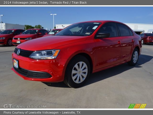 2014 Volkswagen Jetta S Sedan in Tornado Red