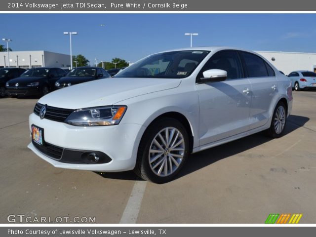 2014 Volkswagen Jetta TDI Sedan in Pure White