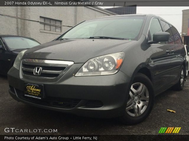 2007 Honda Odyssey EX-L in Nimbus Gray Metallic