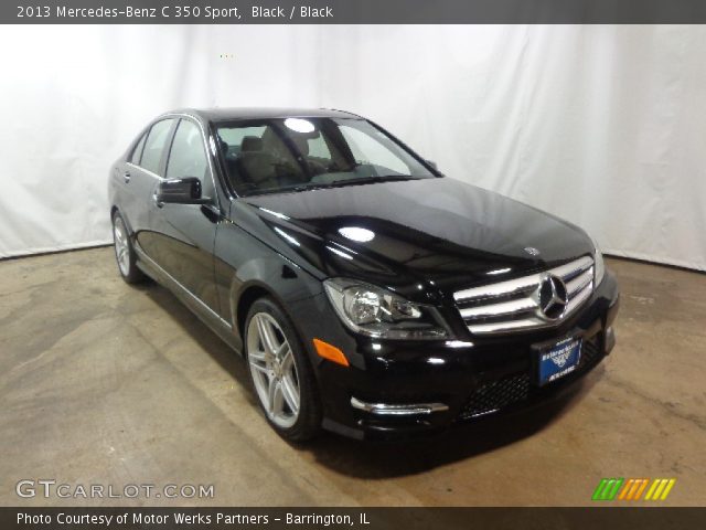 2013 Mercedes-Benz C 350 Sport in Black