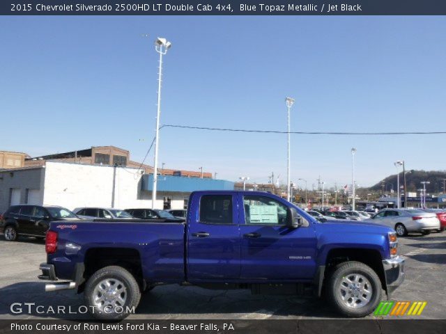 2015 Chevrolet Silverado 2500HD LT Double Cab 4x4 in Blue Topaz Metallic