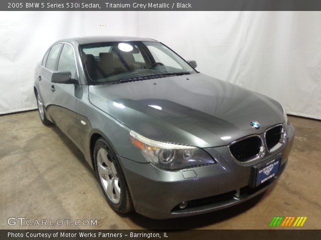 2005 BMW 5 Series 530i Sedan in Titanium Grey Metallic
