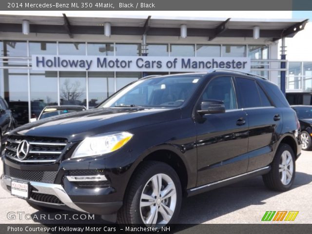 2014 Mercedes-Benz ML 350 4Matic in Black