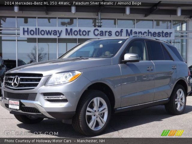 2014 Mercedes-Benz ML 350 4Matic in Paladium Silver Metallic