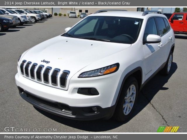 2014 Jeep Cherokee Latitude in Bright White