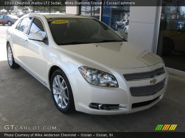 2010 Chevrolet Malibu LTZ Sedan in White Diamond Tricoat