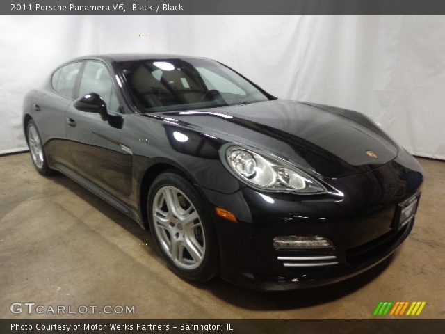 2011 Porsche Panamera V6 in Black