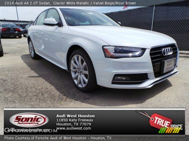 2014 Audi A4 2.0T Sedan in Glacier White Metallic
