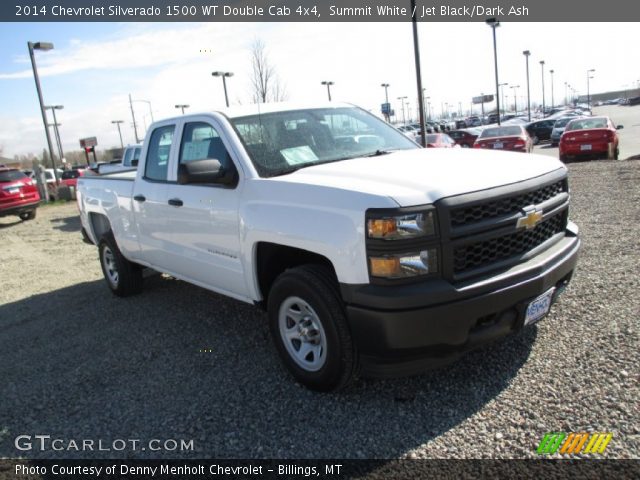 2014 Chevrolet Silverado 1500 WT Double Cab 4x4 in Summit White