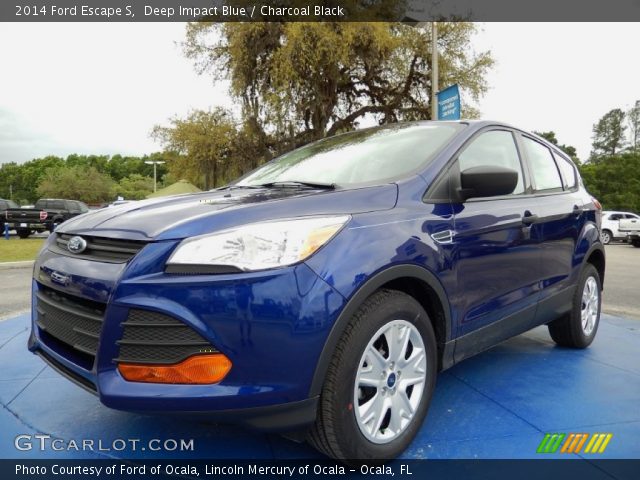 2014 Ford Escape S in Deep Impact Blue
