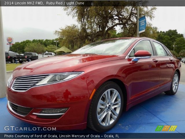 2014 Lincoln MKZ FWD in Ruby Red