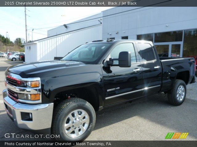 2015 Chevrolet Silverado 2500HD LTZ Double Cab 4x4 in Black