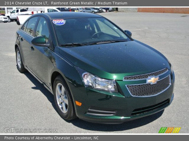 2014 Chevrolet Cruze LT in Rainforest Green Metallic