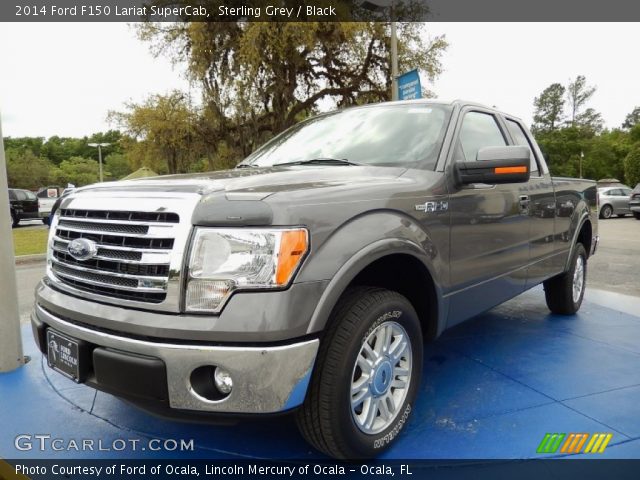 2014 Ford F150 Lariat SuperCab in Sterling Grey