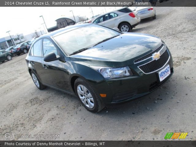 2014 Chevrolet Cruze LS in Rainforest Green Metallic