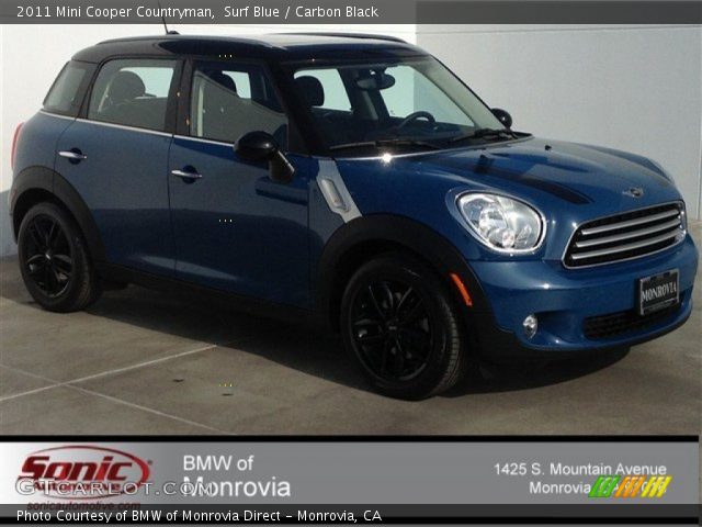 2011 Mini Cooper Countryman in Surf Blue