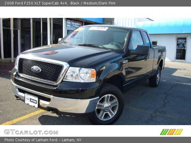 2008 Ford F150 XLT SuperCab 4x4 in Black