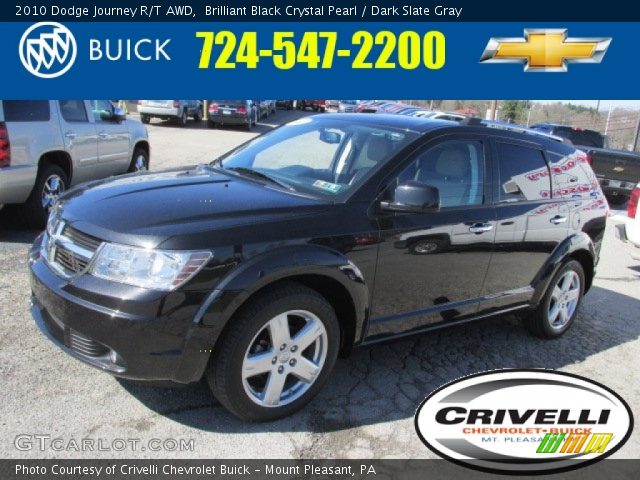 2010 Dodge Journey R/T AWD in Brilliant Black Crystal Pearl