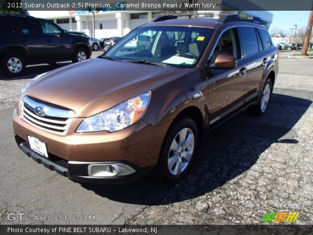 2012 Subaru Outback 2.5i Premium in Caramel Bronze Pearl