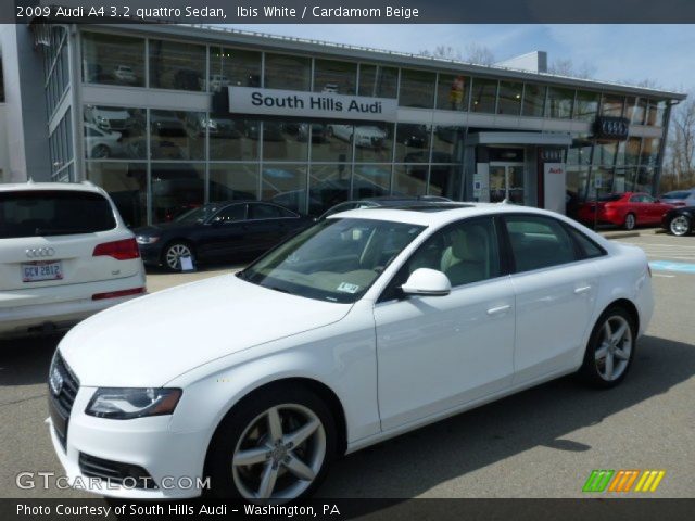 2009 Audi A4 3.2 quattro Sedan in Ibis White