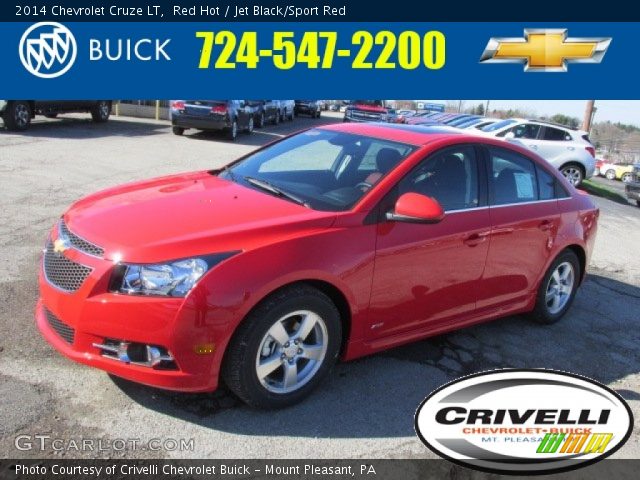 2014 Chevrolet Cruze LT in Red Hot