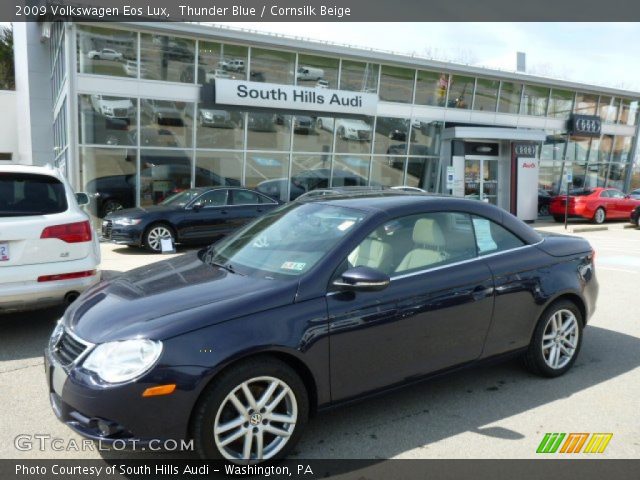 2009 Volkswagen Eos Lux in Thunder Blue