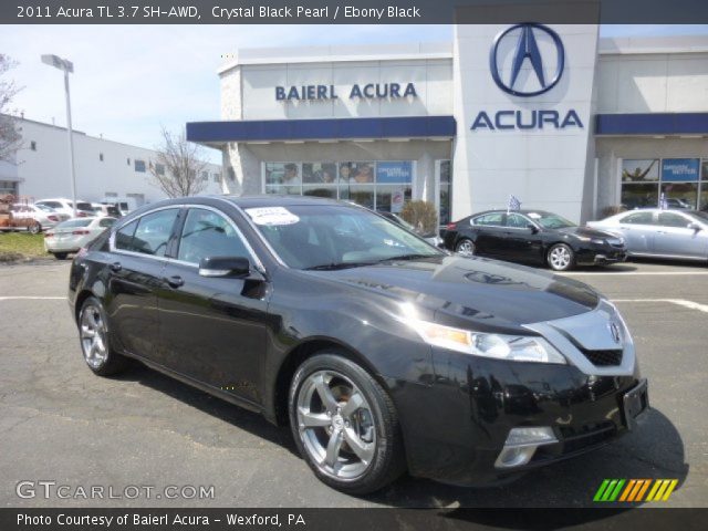 2011 Acura TL 3.7 SH-AWD in Crystal Black Pearl