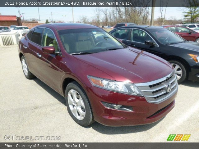 2012 Honda Accord Crosstour EX-L 4WD in Basque Red Pearl II