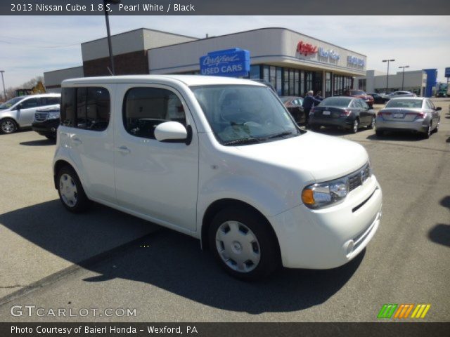 2013 Nissan Cube 1.8 S in Pearl White