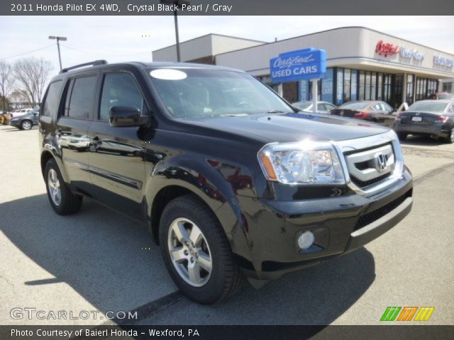 2011 Honda Pilot EX 4WD in Crystal Black Pearl
