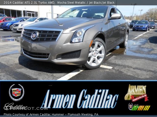 2014 Cadillac ATS 2.0L Turbo AWD in Mocha Steel Metallic