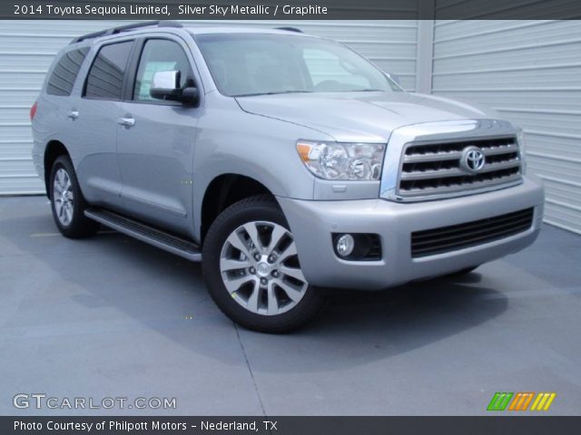 2014 Toyota Sequoia Limited in Silver Sky Metallic