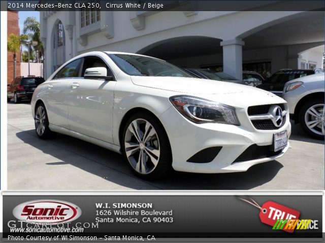 2014 Mercedes-Benz CLA 250 in Cirrus White