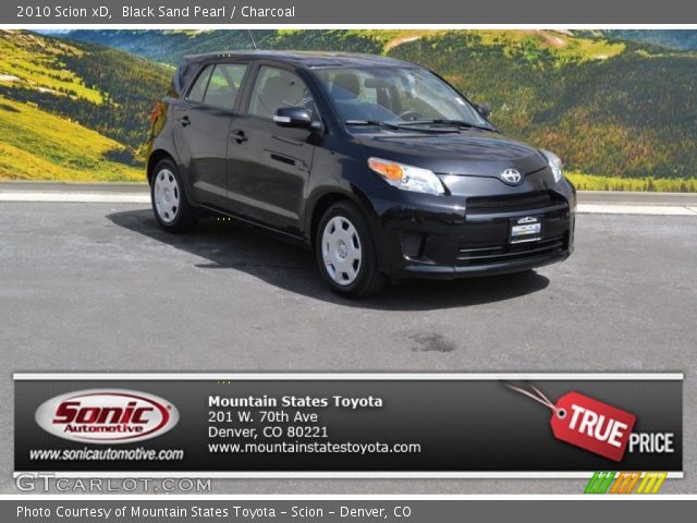 2010 Scion xD  in Black Sand Pearl