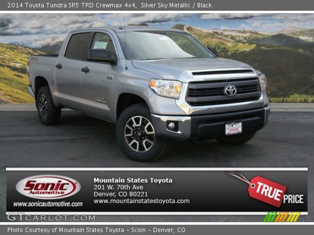 2014 Toyota Tundra SR5 TRD Crewmax 4x4 in Silver Sky Metallic