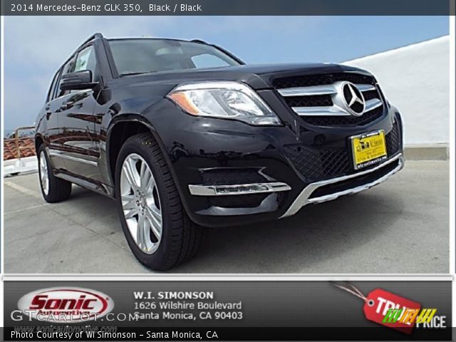 2014 Mercedes-Benz GLK 350 in Black