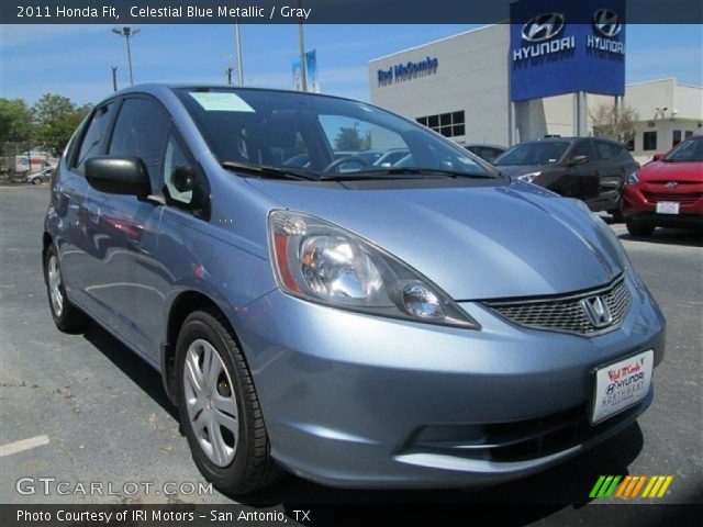 2011 Honda Fit  in Celestial Blue Metallic