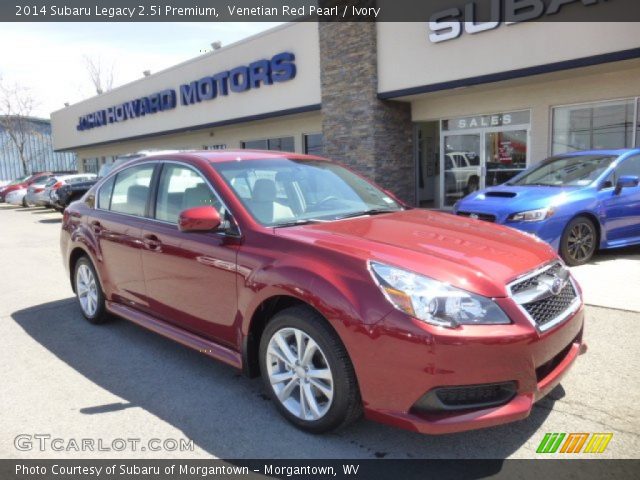 2014 Subaru Legacy 2.5i Premium in Venetian Red Pearl