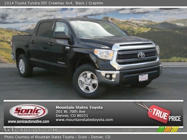 2014 Toyota Tundra SR5 Crewmax 4x4 in Black