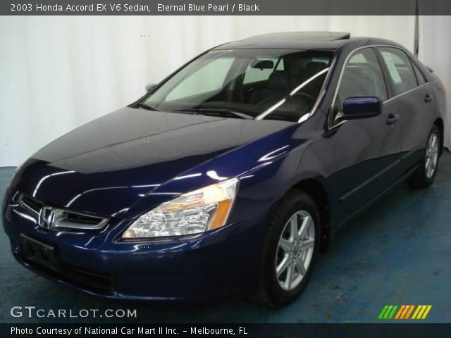 2003 Honda Accord EX V6 Sedan in Eternal Blue Pearl