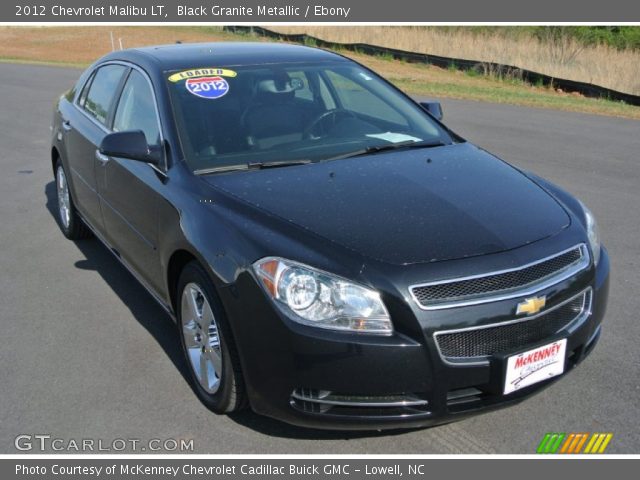 2012 Chevrolet Malibu LT in Black Granite Metallic