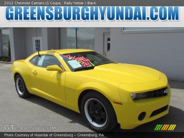 2012 Chevrolet Camaro LS Coupe in Rally Yellow