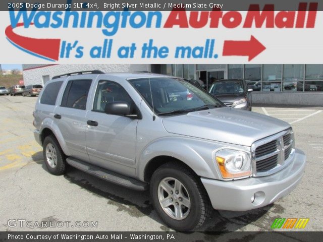 2005 Dodge Durango SLT 4x4 in Bright Silver Metallic