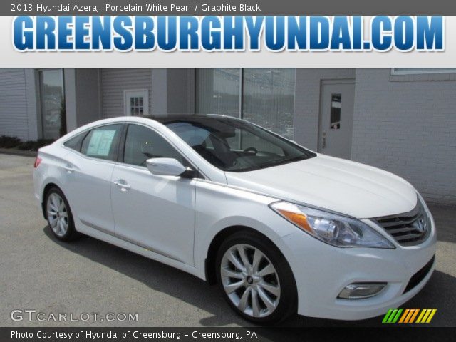 2013 Hyundai Azera  in Porcelain White Pearl